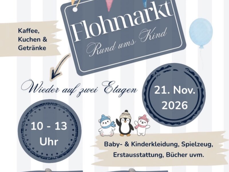 Flohmarkt
Rund ums Kind
